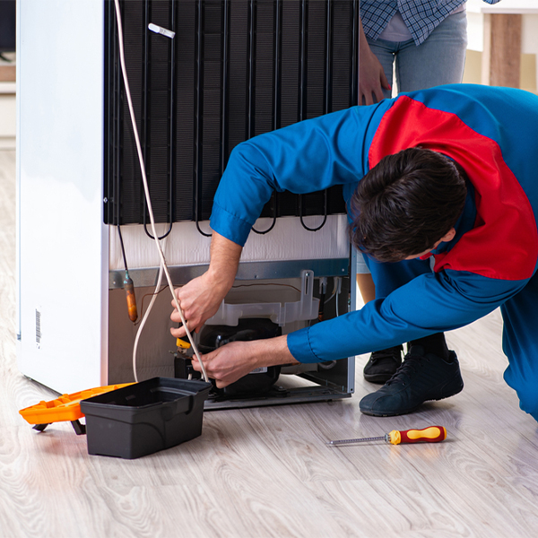 how much do you charge for refrigerator repair services in Elkins NH